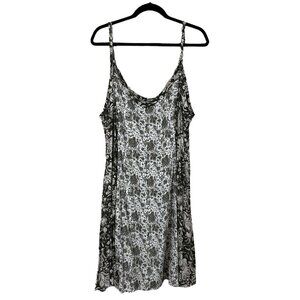 Torrid Green Floral Paisley Sleeveless Sundress Women's Plus Size 2X